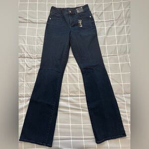 Express Dark Blue Women's Boot Cut Jeans